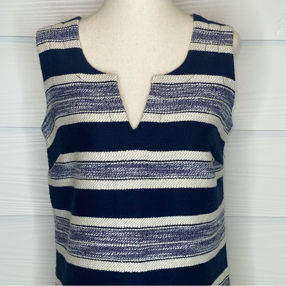 NWT Tommy Hilfiger  Bahama striped linen sheath dress, sz 4 - Picture 4 of 12